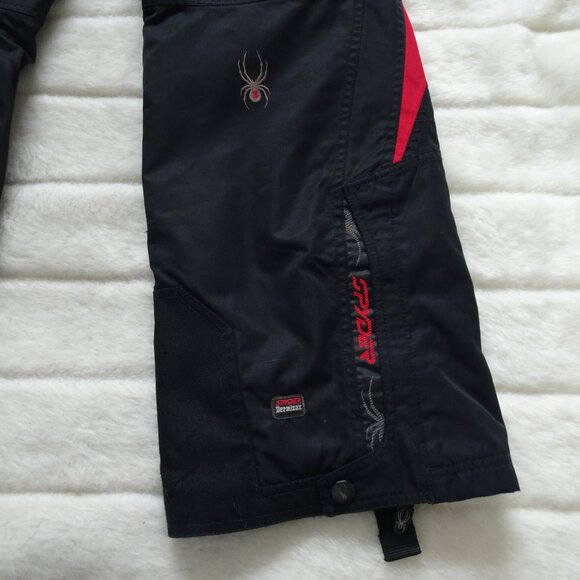 Spyder Men's Dermizax Ski Pants Snowboarding Medium Black Waterproof - Picture 7 of 13